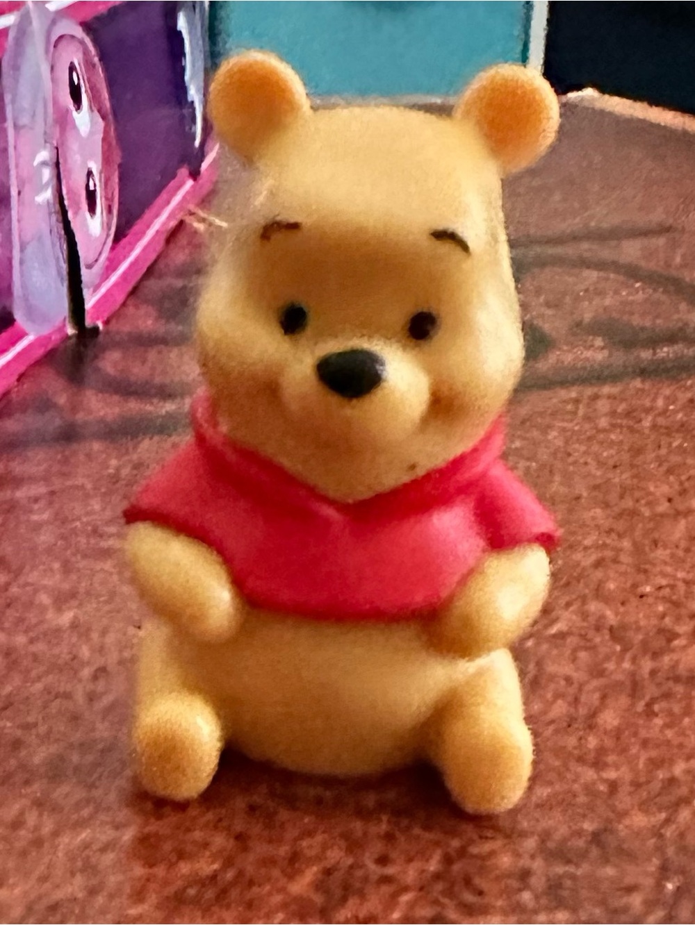Winnie the Pooh in Red Shirt - pen topper